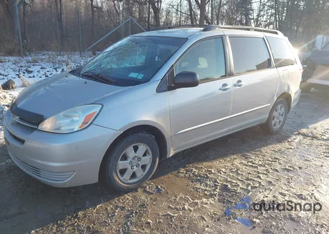 2004 Toyota Sienna Le from USA, damaged, VIN 5TDZA23C14S038037